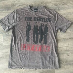 2009 The Beatles Gray Graphic T-Shirt🔥
